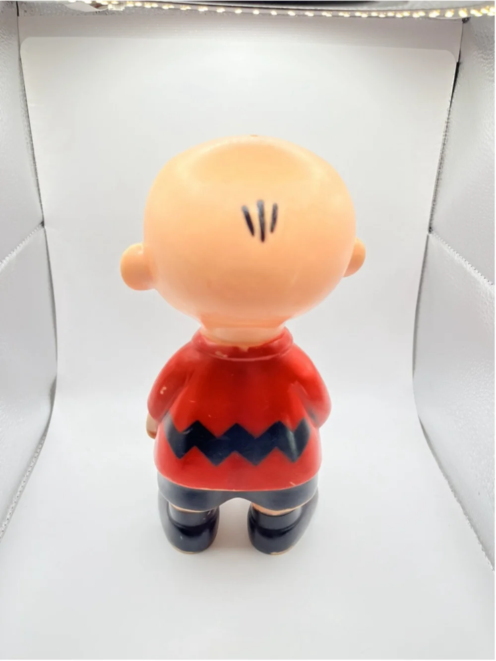 50s Rare Hungerford Charlie Brown Soft Vinyl Doll 9 INCHES ,Hungerford VintagE